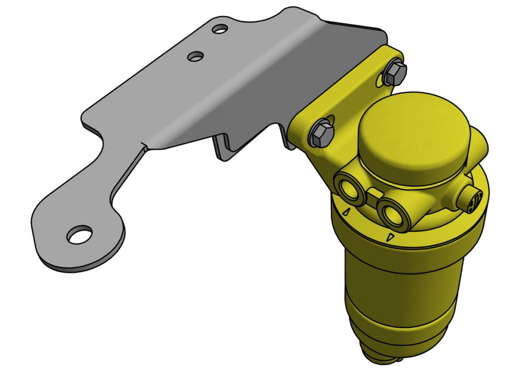 Nissan Navara D40 (20052015) Primary (PRE) Fuel Filter Kit Brown