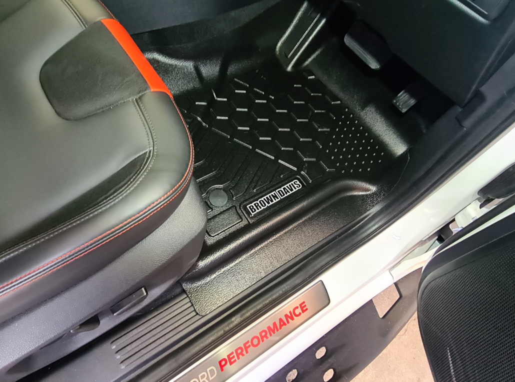 Ford Ranger Raptor Next-Gen (2022 to Present) – 4WD Floor Mats – Full ...